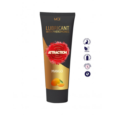 Lubrifiant mangue aux phéromones - Attraction|Gel et Lubrifiant|NatureCoquine