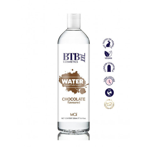 Lubrifiant parfumé Chocolat 250 ml - BTB|Gel et Lubrifiant|NatureCoquine