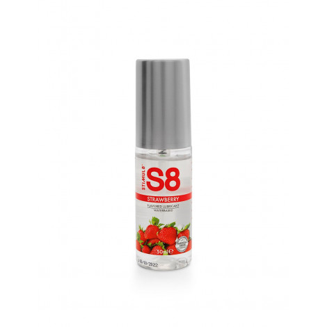 Lubrifiant parfumé Fraise 50ml - S8|Gel et Lubrifiant|NatureCoquine
