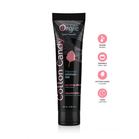 Lubrifiant eau Lube Tube Barbe à papa 100ml|Gel et Lubrifiant|NatureCoquine