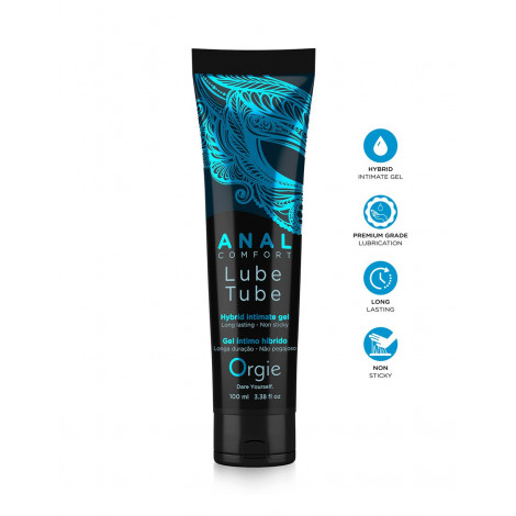 Lubrifiant eau Lube Tube Anal Comfort 100ml|Gel et Lubrifiant|NatureCoquine