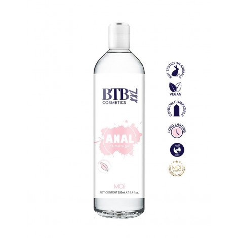 Lubrifiant anal 250 ml - BTB|Gel et Lubrifiant|NatureCoquine