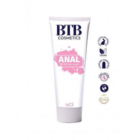 Lubrifiant anal relax 100 ml - BTB|Gel et Lubrifiant|NatureCoquine
