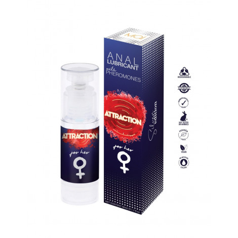 Lubrifiant anal aux phéromones pour femme - Attraction|Gel et Lubrifiant|NatureCoquine