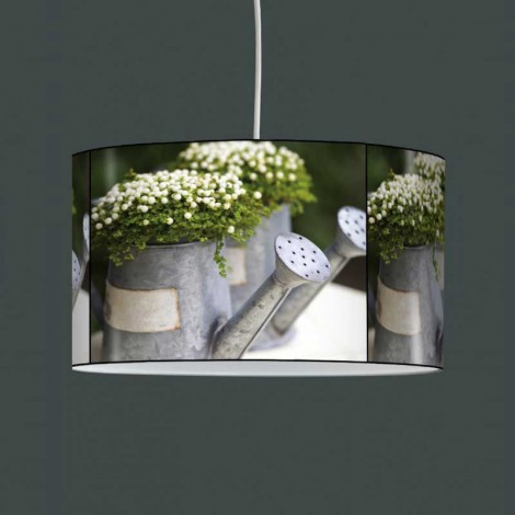 Suspension PVC imprimé déco jardin|Suspensions|Lampe Avenue