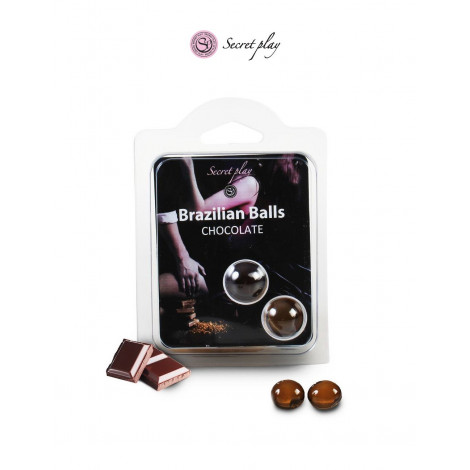 2 Brazilian Balls - chocolat|Gel et Lubrifiant|NatureCoquine