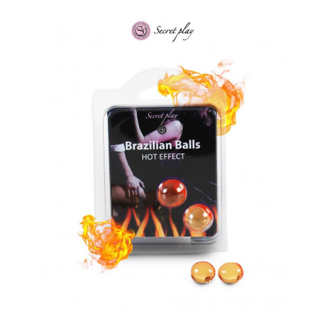 2 Brazilian Balls effet chaleur|Gel et Lubrifiant|NatureCoquine
