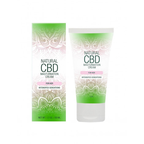 Crème de masturbation Femme - Natural CBD|Gel et Lubrifiant|NatureCoquine