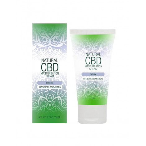 Crème de masturbation Homme - Natural CBD|Gel et Lubrifiant|NatureCoquine