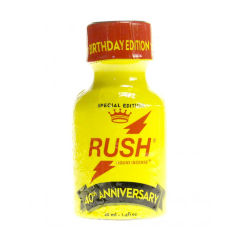 Poppers Rush Anniversary 40 ml|Poppers|NatureCoquine