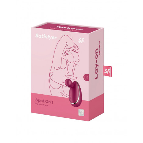 Stimulateur Spot On 1 rouge - Satisfyer|Stimulateur Clitoridien|NatureCoquine