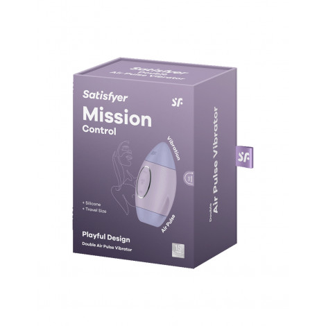 Stimulateur sans contact et vibrant Mission Control - Satisfyer|Stimulateur Clitoridien|NatureCoquine