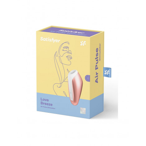 Stimulateur de clitoris Breeze cuivre - Satisfyer|Stimulateur Clitoridien|NatureCoquine