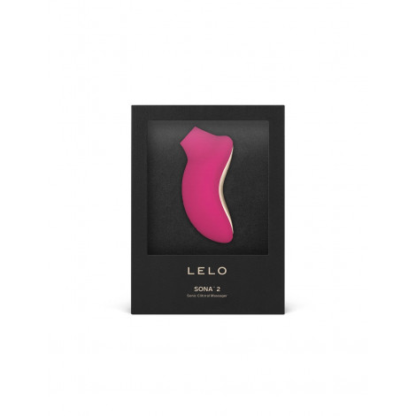Stimulateur clitoridien Sona 2 cerise - Lelo|Stimulateur Clitoridien|NatureCoquine