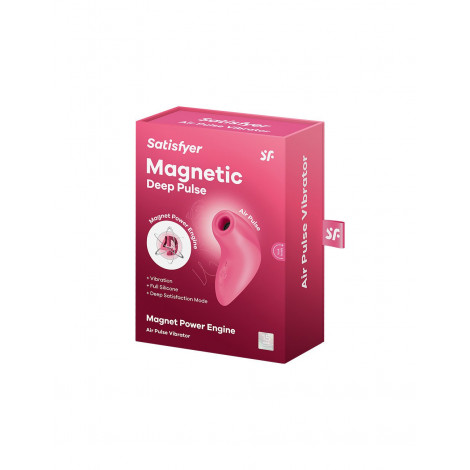 Magnetic Deep Pulse rose - Satisfyer|Stimulateur Clitoridien|NatureCoquine
