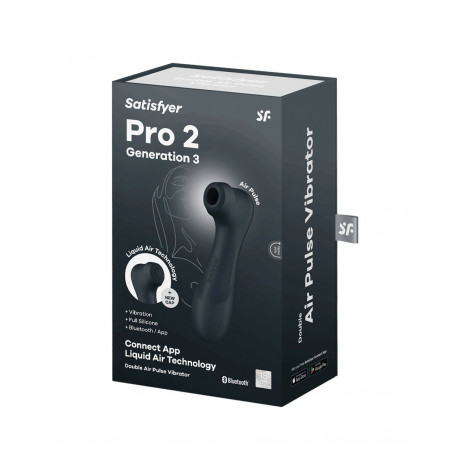 Stimulateur Pro 2 Generation 3 noir|Stimulateur Clitoridien|NatureCoquine