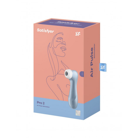 Stimulateur Clitoridien Pro 2 bleu - Satisfyer|Stimulateur Clitoridien|NatureCoquine
