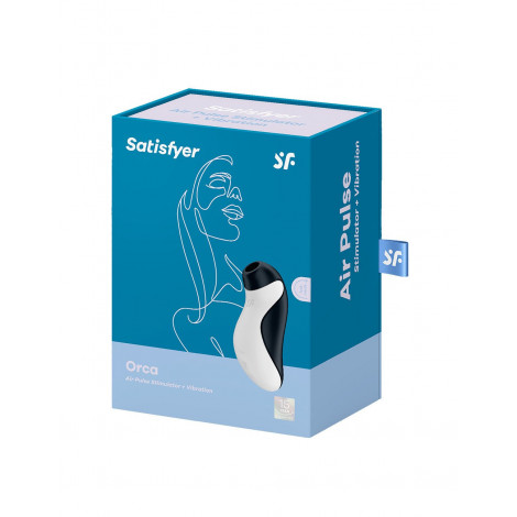 Orca - Stimulateur Air pulsé + Vibrations - Satisfyer|Stimulateur Clitoridien|NatureCoquine