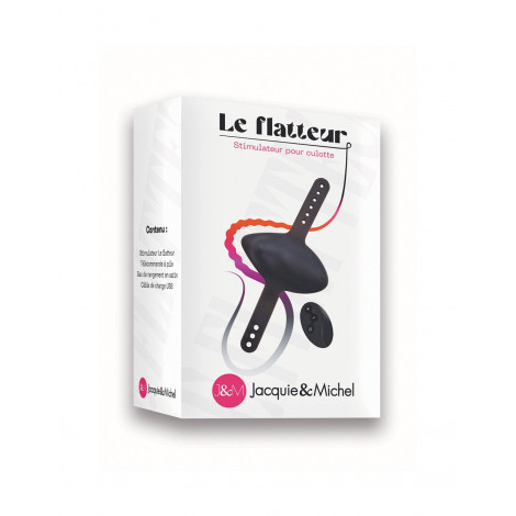 Stimulateur pour culotte Le flatteur - Jacquie et Michel|Stimulateur Clitoridien|NatureCoquine