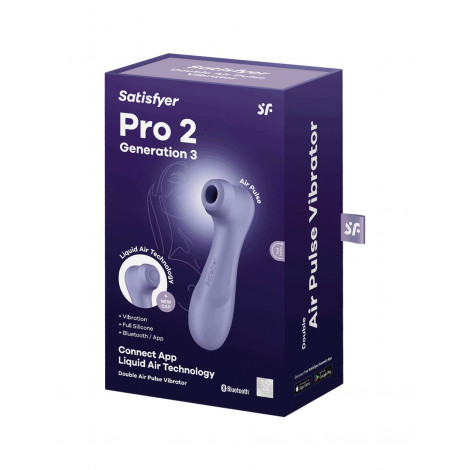 Stimulateur Pro 2 Generation 3 connecté lilas Satisfyer|Stimulateur Clitoridien|NatureCoquine