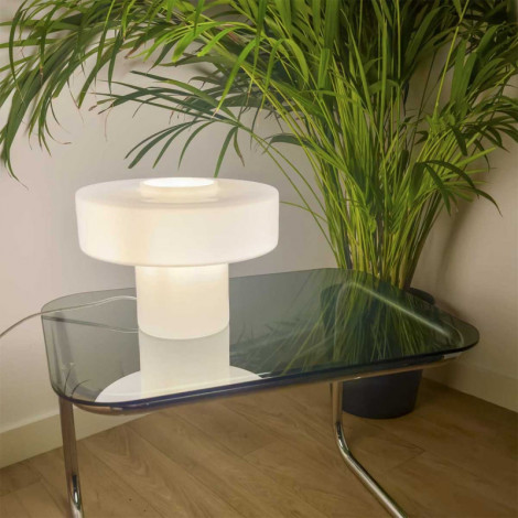 Lampe à poser champignon en verre - 4 couleurs|Lampes à poser|Lampe Avenue Lampe à poser champignon en verre - 4 couleurs|Lampes à poser|Lampe Avenue