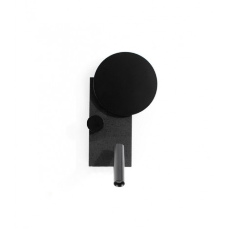 Lampe de lecture Klee Acier,Mélamine Noir texturé|Lampes à poser|Luminaire Center