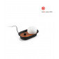 Lampe de table Maya Aluminium,Acier Noir mat|Lampes à poser|Luminaire Center