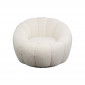 Fauteuil pivotant Peppo Bloom blanc Kare Design|Fauteuil / Chauffeuse|Kare