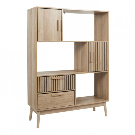 Bibliothèque "Klaus" 140cm Marron|Bibliothèque|Paris Prix