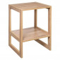 Étagère 1 Case Empilable "Mix N Modul" 51cm Naturel|Bibliothèque|Paris Prix