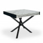 Table à Manger Extensible "Freida" 90-180cm Blanc|Table|Paris Prix