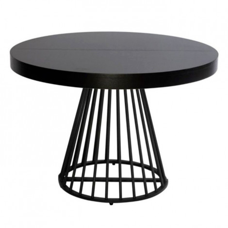 Table de Repas Extensible "Virginia" 110-260cm Noir|Table|Paris Prix