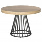 Table de Repas Extensible "Virginia" 110-260cm Beige|Table|Paris Prix