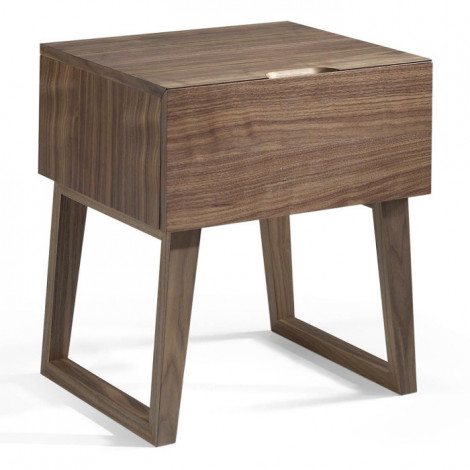 Table de Chevet en Bois "Capucine" 50cm Naturel|Chevet|Paris Prix