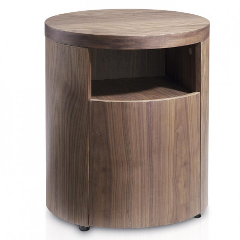 Table de Chevet Design 1 Tiroir "Palmi" 48cm Naturel|Chevet|Paris Prix