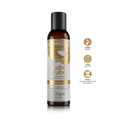 Gel intime naturel Lube Tube Human Lube 150ml|Gel et Lubrifiant|NatureCoquine