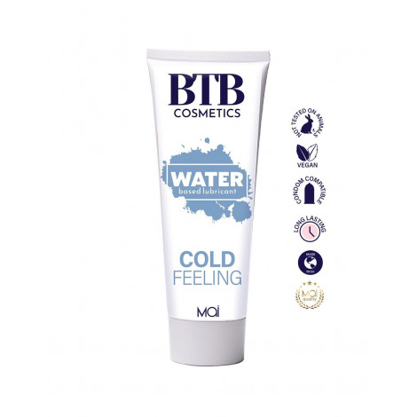 Lubrifiant rafraichissant base eau 100 ml - BTB|Gel et Lubrifiant|NatureCoquine