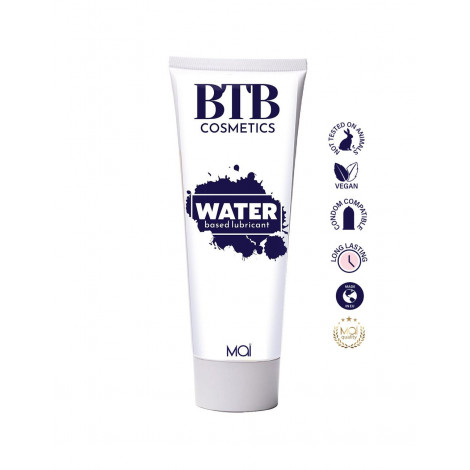 Lubrifiant base eau 100 ml - BTB|Gel et Lubrifiant|NatureCoquine