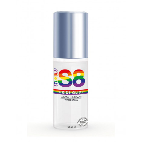 Lubrifiant eau S8 Pride 125ml|Gel et Lubrifiant|NatureCoquine