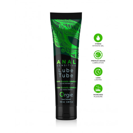 Lubrifiant eau Lube Tube Anal Sensitive 100ml|Gel et Lubrifiant|NatureCoquine