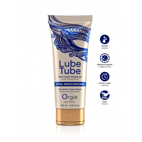 Lubrifiant eau Lube Tube Xtra Moisturizing|Gel et Lubrifiant|NatureCoquine