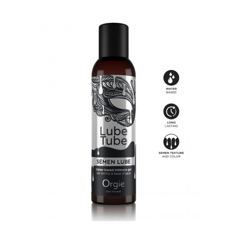 Gel intime naturel Lube Tube Semen Lube 150ml|Gel et Lubrifiant|NatureCoquine
