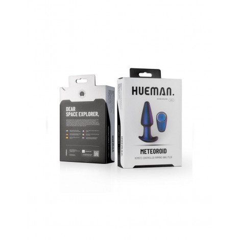 Plug anal rotatif télécommandé Meteoroid - Hueman|Plug et Jouets Anal|NatureCoquine