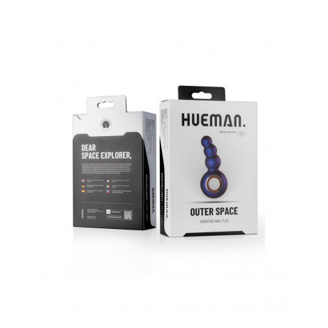 Plug anal vibrant Outer Space - Hueman|Plug et Jouets Anal|NatureCoquine