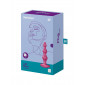 Plug anal vibrant Lolli Plug 1 bordeaux - Satisfyer|Plug et Jouets Anal|NatureCoquine