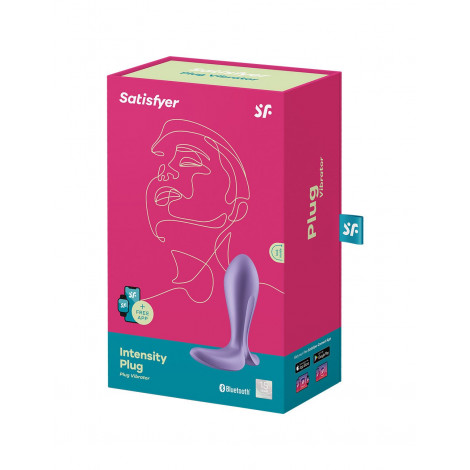 Intensity Plug connecté violet - Satisfyer|Plug et Jouets Anal|NatureCoquine