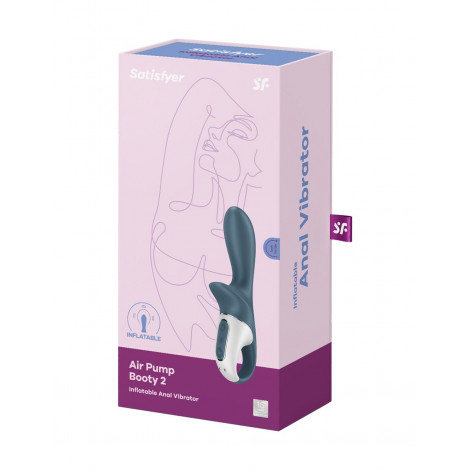 Vibro gonflable Satisfyer Air Pump Booty 2|Plug et Jouets Anal|NatureCoquine