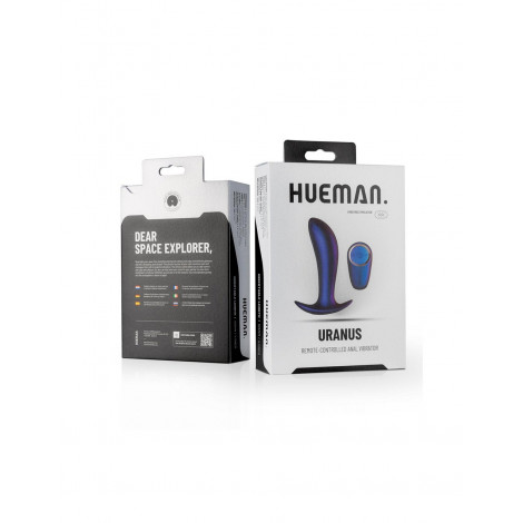 Plug vibrant télécommandé Uranus - Hueman|Plug et Jouets Anal|NatureCoquine