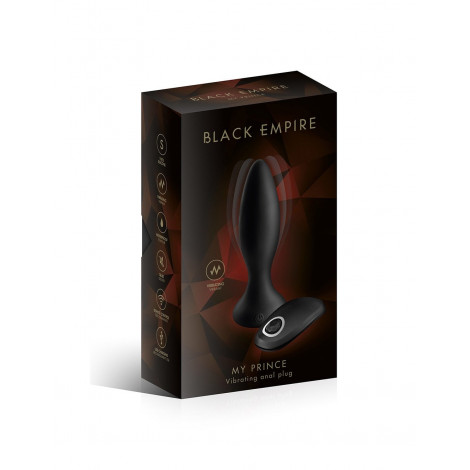 Plug anal vibrant télécommandé - Black Empire|Plug et Jouets Anal|NatureCoquine