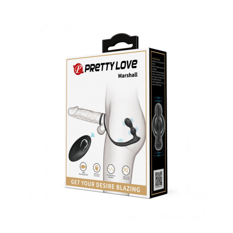 Stimulateur de prostate et cockring Marshall|Plug et Jouets Anal|NatureCoquine